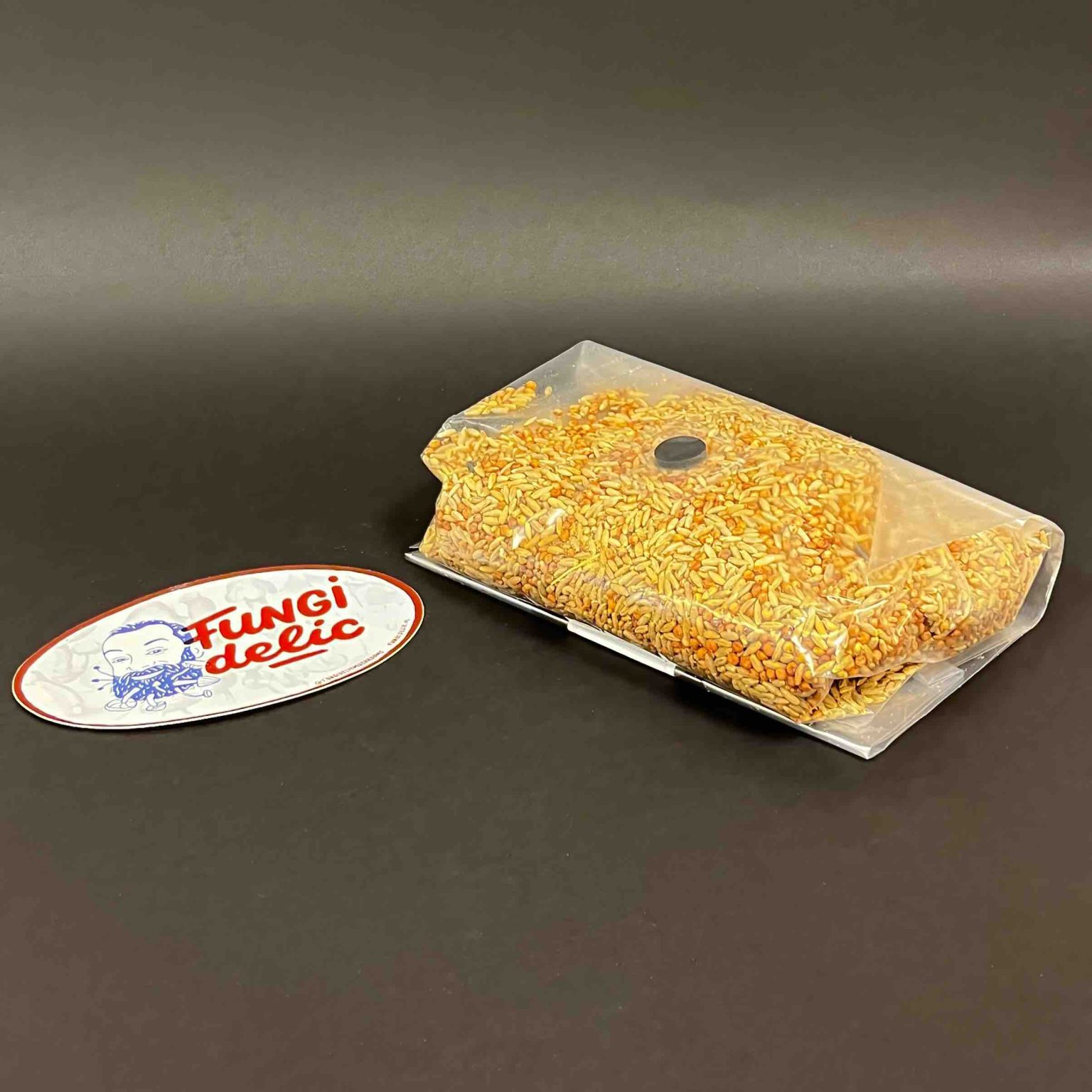 Sterile grains in injectable Unicorn Bag The Fungidelic Mushroom Company